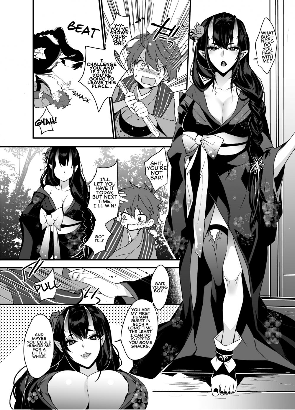 Hentai Manga Comic-Oni-san, Over Here-Read-3